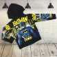 Áo khoác người dơi Comic Batman cho bé trai từ 11kg - 39kg