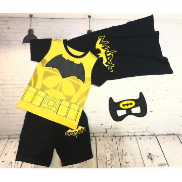 Đồ siêu nhân Batman cơ bắp màu vàng