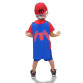 Đồ siêu nhân in 3D hình người nhện kèm choàng và nón cho bé trai từ 11kg - 28kg