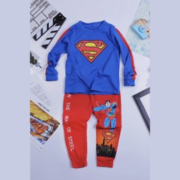 Quần áo siêu nhân tay dài Superman Comic cho bé