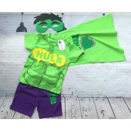 Bộ áo thun siêu nhân Hulk cho bé trai